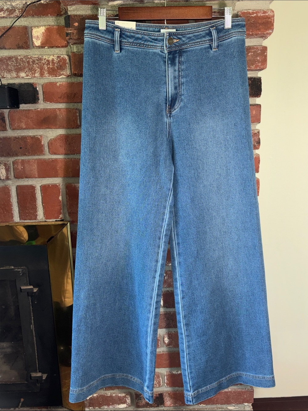 NEW! Z Supply Rilynn Women's High Rise Indigo Wide-Leg Jeans Size 29 - Picture 3 of 12